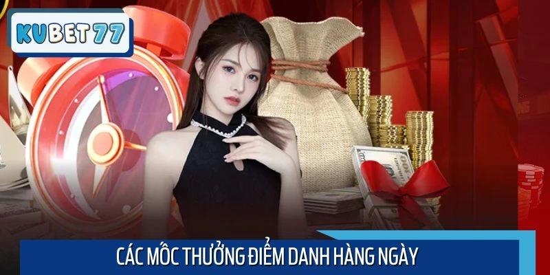 3 mốc quà trong sự kiện báo danh mỗi ngày được nhà cái tung ra