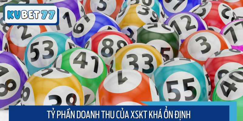 XSKT cũng chiếm một phần quan trọng trong GDP nước nhà