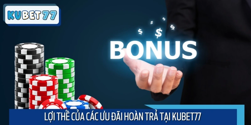 Lợi thế của các ưu đãi hoàn trả tại Kubet77
